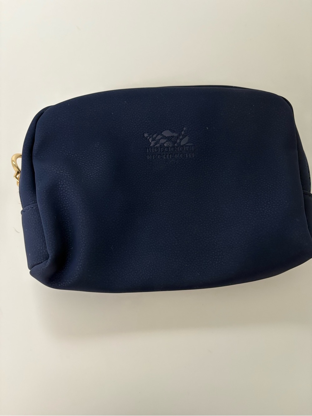 Biologique Recherche Navy Cosmetic Pouch - Travel Makeup Case